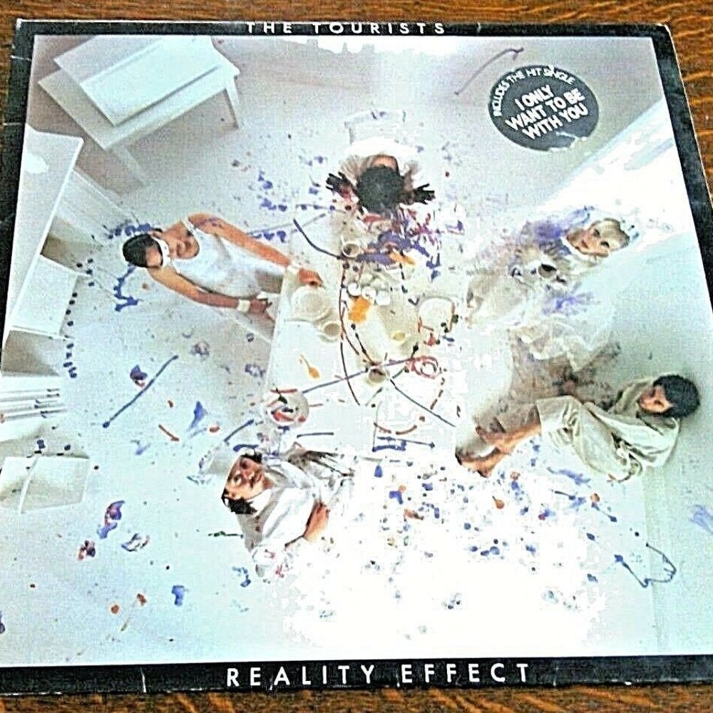 Vintage Vinyl THE TOURISTS Reality Effect Annie Lennox 1979 vinyl LP Eurythmics